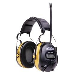 AO Safety 90541 WorkTunes AM/FM Hearing Protector with Digital Tuning and MP3 Input