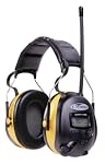 Peltor 90541 WorkTunes AM/FM Hearing Protector with Digital Tuning 
