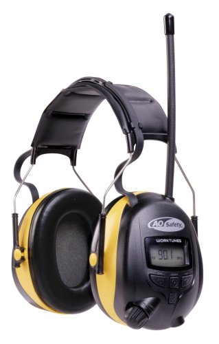 Peltor 90541 WorkTunes AM/FM Hearing Protector with Digital Tuning