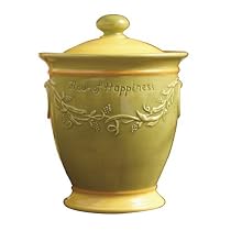 Pfaltzgraff Pistoulet Flour of Happiness Canister