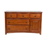 Furniture:Simmons Furniture Combo Dresser, Heirloom Honey, Large