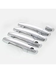 Automotive Parts and Accessories: Mirror Chrome Side Door Handle Covers Trims for Toyota Camry Corolla Highlander Matrix Prius RAV4 Solara Yaris 3DR 5DR Hatchback HB 4DR Sedan Scion xA xB xD tC Brand - PhgiveU