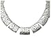 Sterling Silver Hana Design Necklace, 17 by Zina