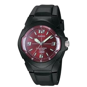 Casio Mens 10-Year Battery Analog Resin Watch #MW600E-4AV by Casio
