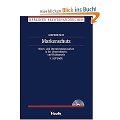 Markenschutz, mit CD-ROM