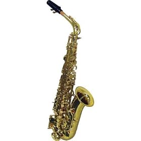 New Alto Saxophone 2007, High F# Key with Case