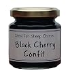 Black cherry French imported confit 4.41 oz jar by l'Epicurien France