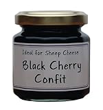 Black cherry French imported confit 7.4 oz jar by l'Epicurien France