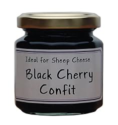 Black cherry French imported confit 7.4 oz jar by l'Epicurien France