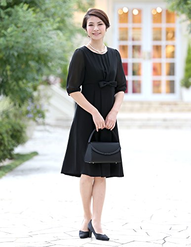 ブラックフォーマル ノーカラーボレロ風アンサンブル TI-1001[7～15号]喪服