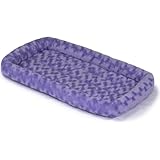 MidWest Quiet Time Fashion Pet Bed, Periwinkle, 24 x 18