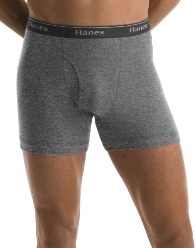 Hanes Men's 5-Pack Classics Boxer Brief - Colors May Vary (Large, Assorted Fashion)
