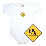 BABY BODYSUIT WHITE  SIGN BILLIARDS  3 - 6 Months
