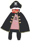 Pirate Boys fancy Dress Costume age 3-5