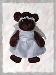 Bride Outfit fits Webkinz L'il Kinz, Ty Beanie Babies, Fluff Factory and Teenies Teddies