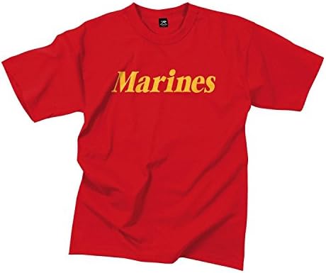 60163 RED ''MARINES'' T-SHIRT SMALL