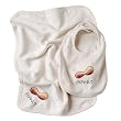 Peanut Burp Cloth & Bib Gift Set