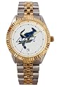 Akron Zips- (University of) Mens Executive Stainless Steel Watch