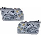 1998-2006 Ford Crown Victoria Headlight Assembly (1999 2000 2001 2002 2003 2004 2005... by Jkdautoparts