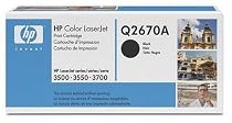 Black Print Cartridge for HP Color LaserJet 3500 3550 3700