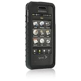 Samsung Instinct SPH-M800 High Quality Black Silicone Rubber Protective Case