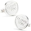 I Love You Sweetheart Cufflinks Cuff Links