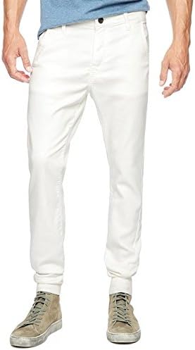True Religion Men's Coated Runner White Coated 32