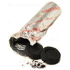 Alterras - R�ucherkohle: Holzkohletabletten (Gr��e: � 40 mm)