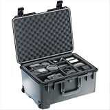 Shipping Case without Foam: 16" x 21.2" x 10.6" Color: Black