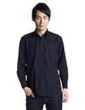 (ワセダヤシャツ)Wasedaya shirt カシミヤタッチ綿起毛カラーシャツ wk1000-2 ブラック S