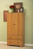 Liberty Oak Finish Armoire By Ameriwood Furniture