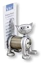 Avalon Note Holder Cat Clock # 3409