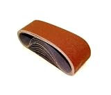 SAIT 61033 Closed Coat Aluminum Oxide 6-Inch x 48-Inch 2-AX 220 Grit Sanding Belt - 10 Pack