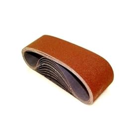 Click here to buy SAIT 60687 Closed Coat Aluminum Oxide 6-Inch x 48-Inch LA-X 100 Grit Sanding Belt - 10... by SAIT.