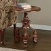 Kitchen & Housewares : Cherry Accent Table with Turned Pedestal