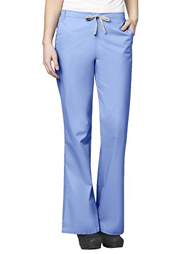 WonderWink Women's Plus-Size Wonderwork Flare Leg Scrub Pant