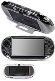 HHI Sony PlayStation PS Vita Crystal Clear Hard Case Cover with Viewing Stand (Package include a HandHelditems Sketch Stylus Pen)