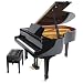 416DbTye7KL. SL75  Suzuki M 650BL Acoustic Grand Piano, 5 Feet 5 Inches,Black