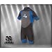 Kinder Neopren Shorty Rebel blue M (134-140)