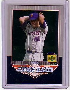 2001 UD Decade THE ARMS RACE #AR4 TOM SEAVER (New York Mets) Baseball Cards