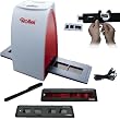 Rollei DF-S 50 SE - Esc�ner de negativos y diapositivas (5 megap�xeles, 1800 ppp, funci�n de escaneo One Button, 1 bandeja para negativos en color y 1 bandeja para diapositivas, 1 cargador para diapositivas encuadradas, cepillo de limpieza y cable USB)