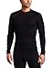 CRAFT Men's Zero Extreme Long Sleeve Crewneck,Black/Lava,Large