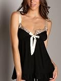 Fleurt Ruffle Cami Black