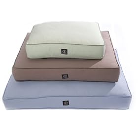 Rectangular Ombre Eco Friendly Dog Bed - Blue Large