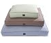 Rectangular Ombre Eco Friendly Dog Bed - Green Medium