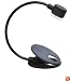 LightWedge Flex Neck Reading Light, Soft Touch Black