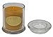 Abigail's Studio 100% Beeswax Candle in Glass with Lid, 3 Inch x 3 Inch