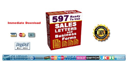 597 Ready To Use Sales Letters and Business Forms 
