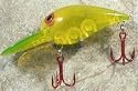 JLVLures Shallow Crankbait Green Shrimp : Diver Lures JLV Freshwater Smallmouth Steelhead Pike Salmon Trout Perch Whiper Mid Depth Walleye Casting Bass Hook Treble Red Boat Dock Brook Bay Fatty Stump River Trolling Weed Surface Topwater Shad