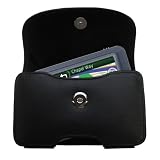 Horizontal Leather Case with Belt Clip/Loop for the Garmin Nuvi 255